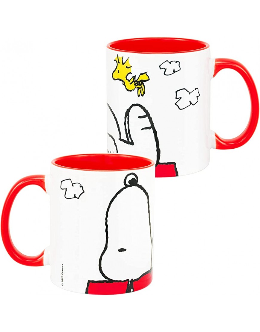 Peanuts Snoopy – Mach mal Pause taza de café blanco de cerámica 320 ml - BOSFXVD3