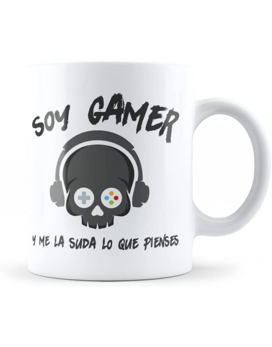 Taza Soy Gamer Taza de cerámica original especial gamers Taza regalo para gamer Gamer - BMQDQQA3