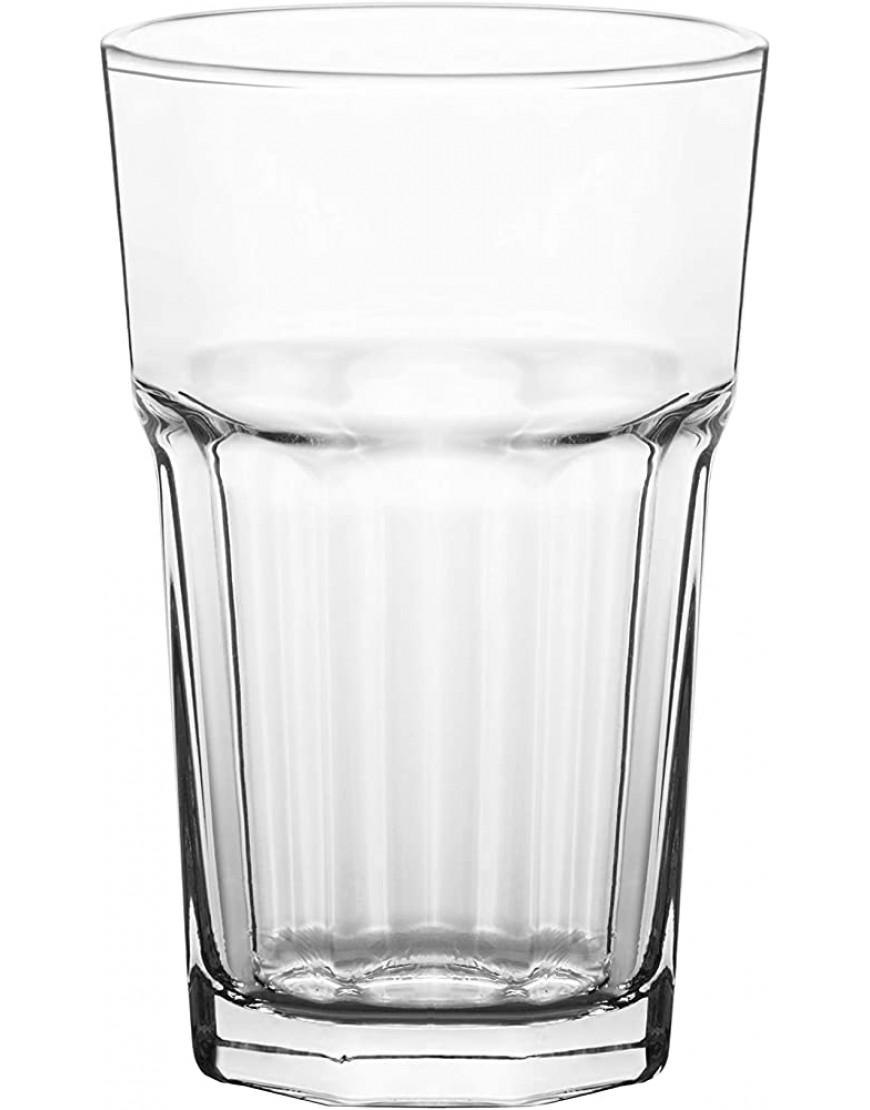 LAV Juego de 18 vasos para beber 3 tamaños diferentes 305 ml 300 ml 200 ml para bebidas cócteles y postres - BFNNHQ69