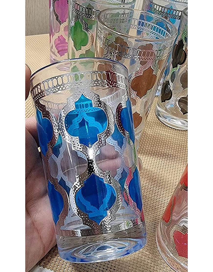 Set de 6 de Vasos de Cristal para Té marroquí - BNPUJQ3B
