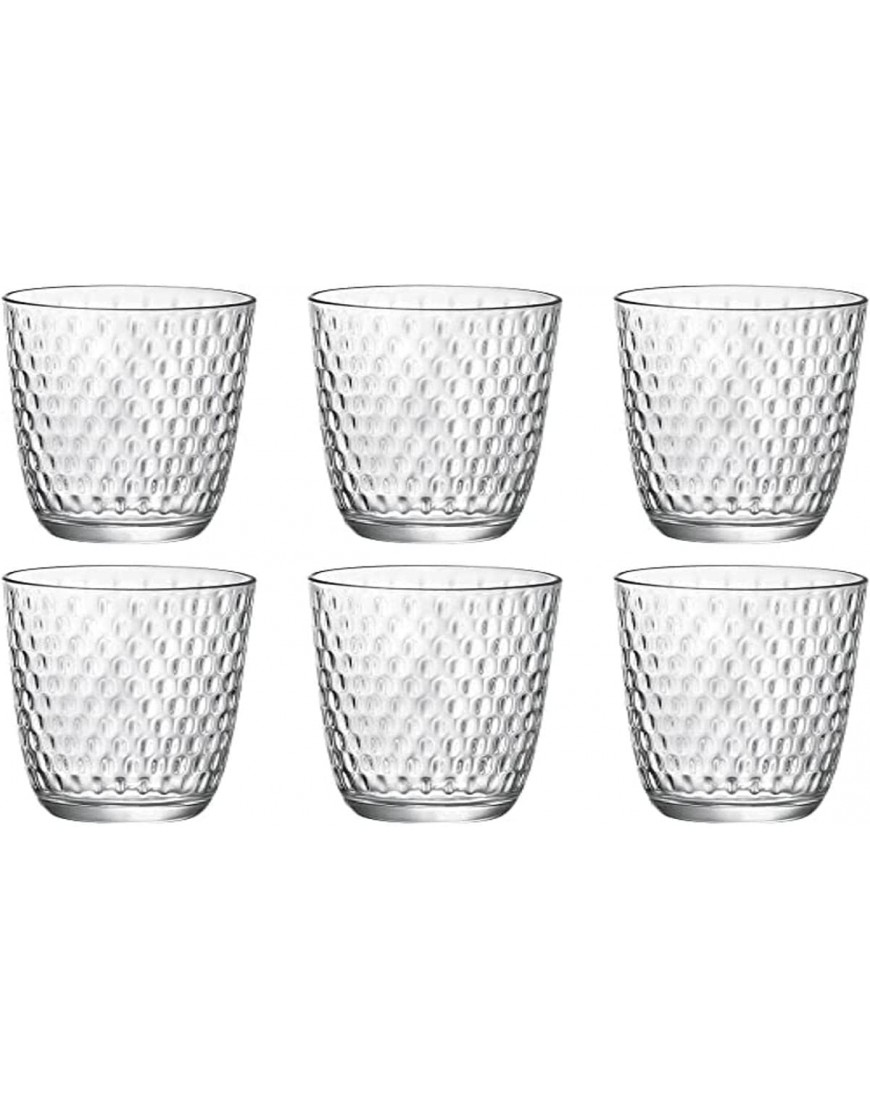 Bormioli 104634 Juego de 6 Vasos de Bebida Larga Glass - BDQGMD77