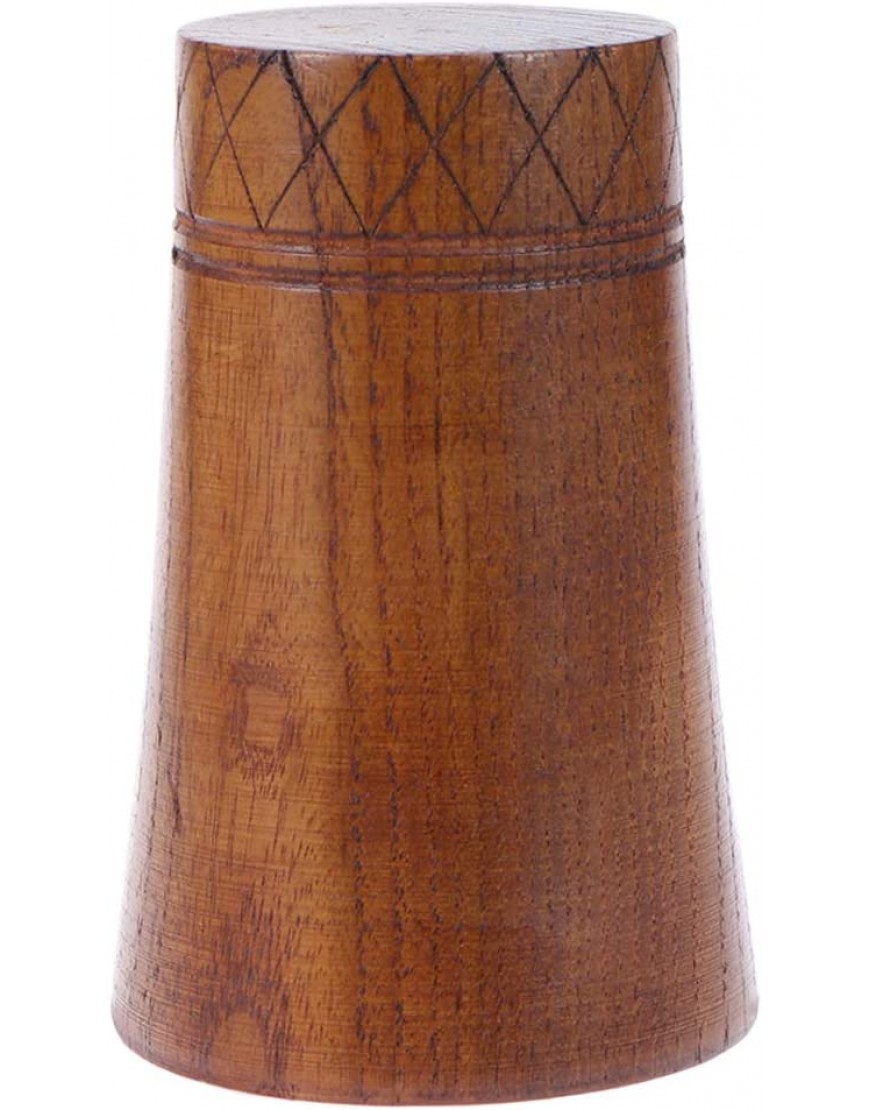 Angoily 1 unid vintage hecho a mano de madera taza de beber leche cerveza café taza de madera 8 x 12 cm suministros de fiesta - BUSSIWAJ
