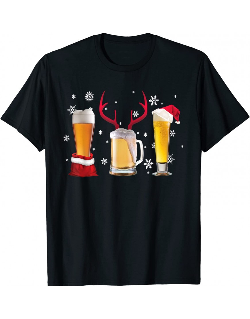 Cerveza de Navidad regalo para los amantes de la cerveza. Camiseta - BKXISK4E