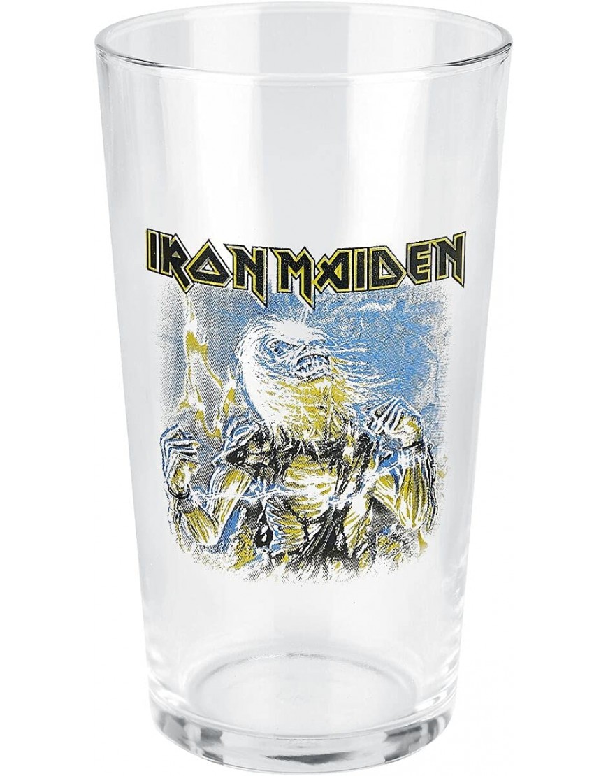 Iron Maiden Live After Death Unisex Vaso Cerveza transparente vidrio 0,5 l - BEQPK6BW