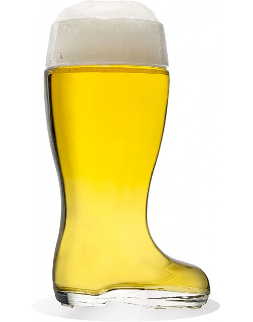 Stölzle exterior Cristal cerveza botas 0,5L – con llenado cerveza cristal botas botas de cristal 2 unidades apto para lavavajillas - BDYEC1EM