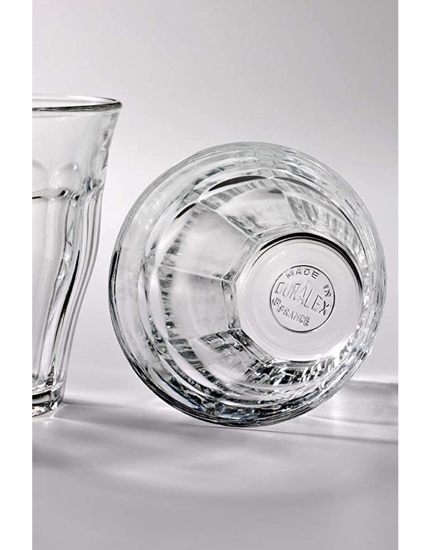 DURALEX 1024AB06 6 vasos de vidrio 130 ml de capacidad transparente 6 unidades - BUQPD18V