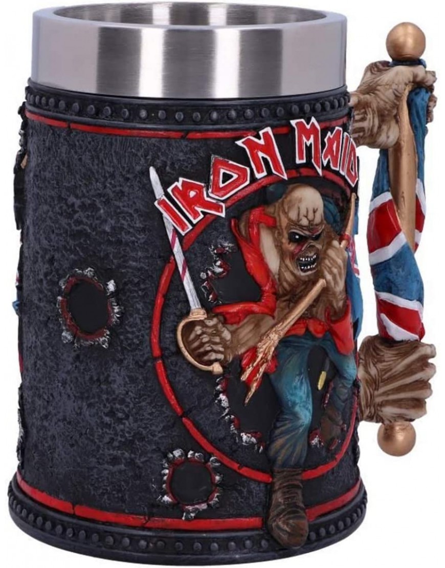 Horror-Shop Taza De Cerveza Iron Maiden Trooper. - BGAWW9AW