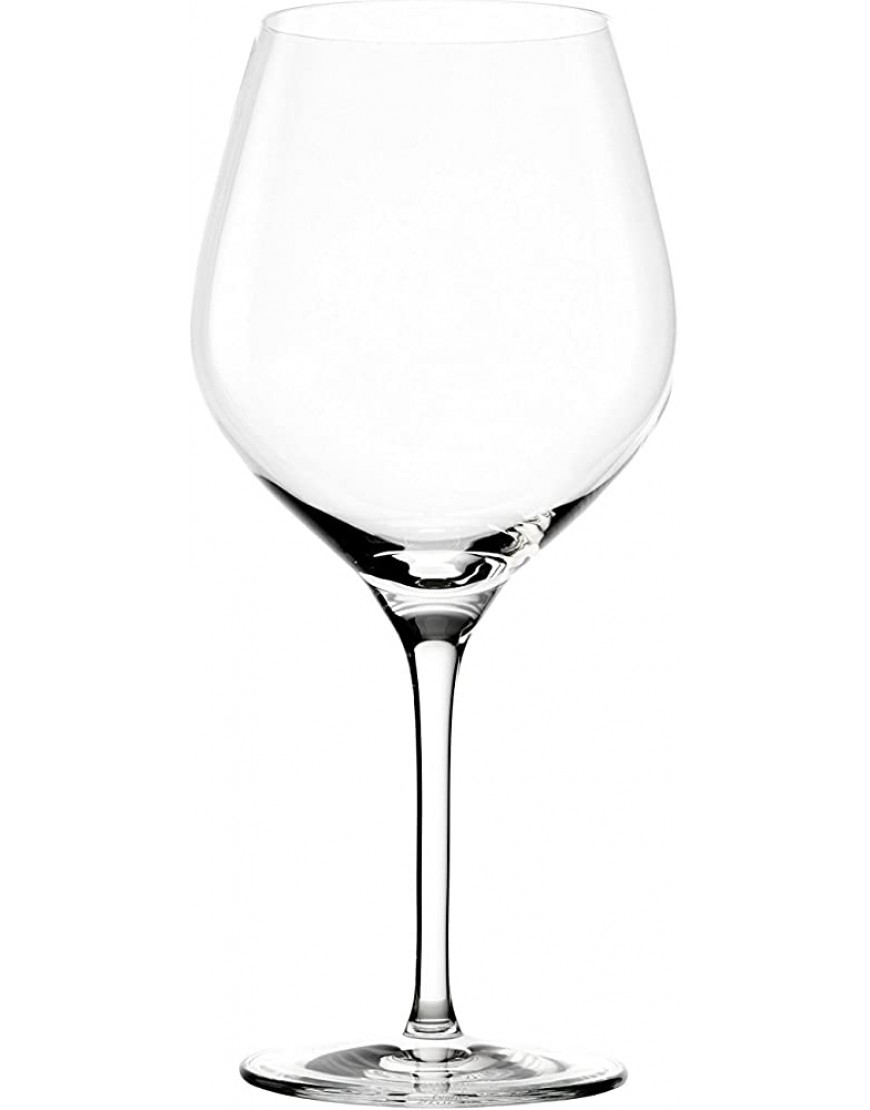 Copas para vino tinto Exquisit tipo Borgoña de Stölzle Lausitz de 650 ml juego de 6 aptas para lavavajillas: Copas para vino tinto fabricadas en cristal resistente a roturas elegantes y finas. - BWVYAE97