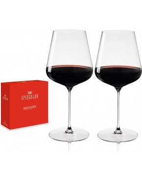 Spiegelau & Nachtmann Juego de 2 copas para vino burdeos 750 ml Definition 1350165 - BSMAK8KQ