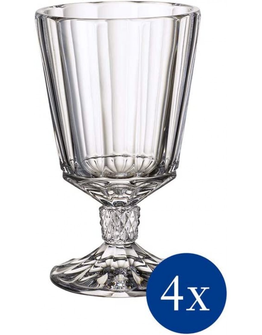 Villeroy & Boch Opéra Copa de vino blanco Set de 4 225 ml Vidrio de cristal Transparente - BCMZJQNV
