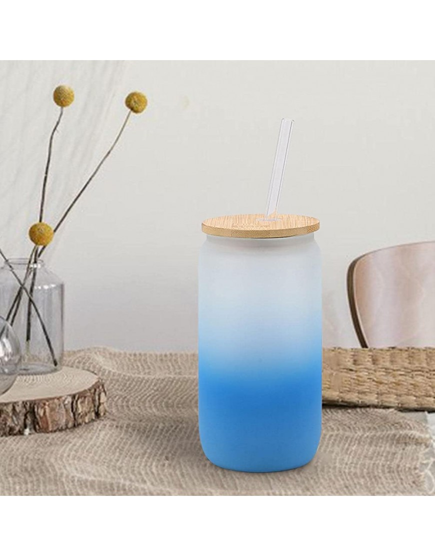 predolo Taza Reutilizable con Tapa Botella de Agua Potable Tazas para jugos Taza de té Vaso Jarra para Beber Boca Tazas Azul - BTRSMNJ2
