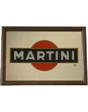 Martini Logo Pub Bar Espejo pequeño - BINEK5BK