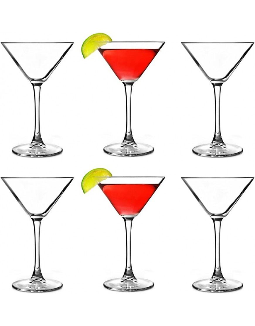 Pasabahce Martini 44698 Juego de 6 copas de cóctel para Martini - BXYOA2WB