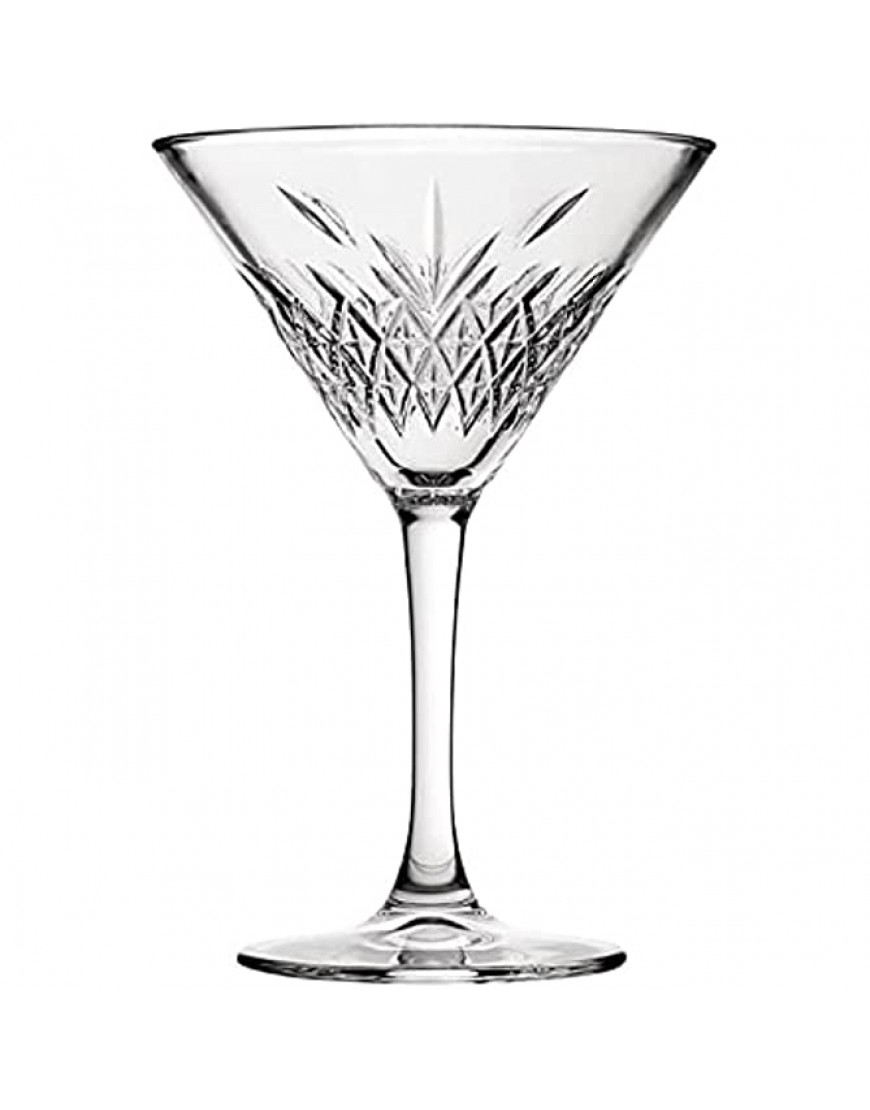 Vasos de Martini Vintage 230 ml lote de 12 – Cristal - BJEFQ6E9