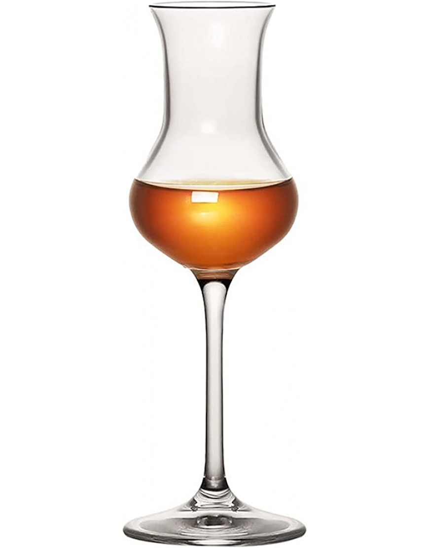 XINYAN qun-qun Onling Vidrio Tulip Scotch Whisky Glasses de Cristal Tarsa de Vino Chivas COBLET Liqueur Cognac Brandy SNIFTERS Capacity : 80ml Color : Tulips Goblet - BIWIYHVK