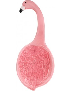 Cuchara de cerámica con temática de animales y cucharón de cocina Flamingo - BMYVSKK4