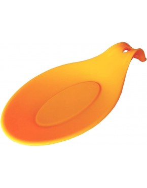 Generic Kitchen Silicone Big Spoon Rest for Kitchen Utensils Orange by Generic - BETHK5QM