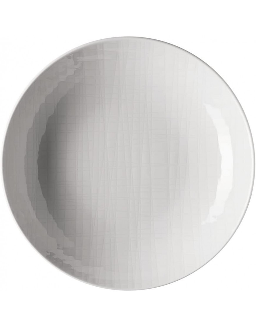 Rosenthal 11770 – 800001 – 10349 Mesh – Plato Hondo 19 cm Color Blanco - BIZOB1EM