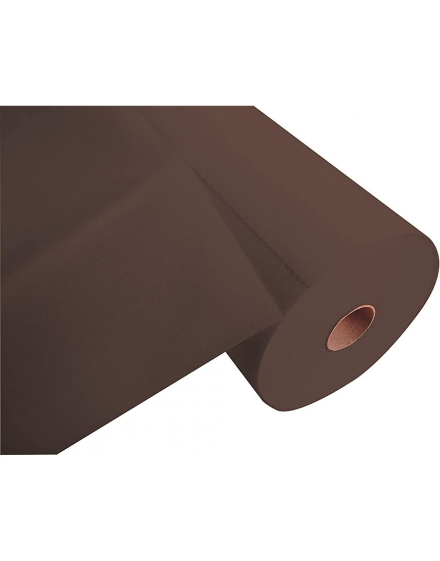 Pro Mantel R732411I Cabeza desechable de Fieltro spunbond Caja de 4 Rollos de 24 m de Largo x 0,4 m de Ancho precortado Cada 1,20 m Representa 20 Cabezas de Color Chocolate - BIJLUVBW