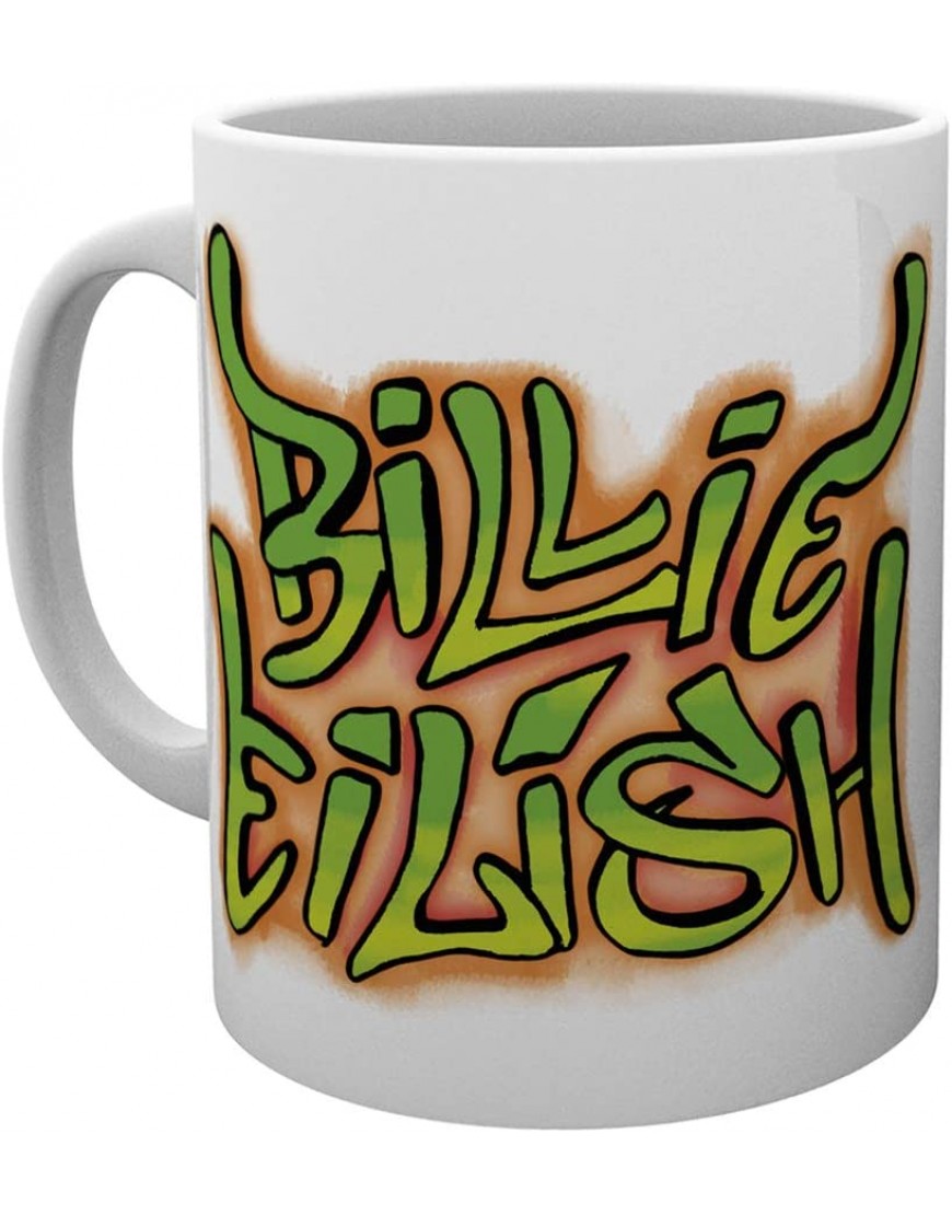 GB eye Ltd Billie Eilish * Grafiti 10oz Ceramic Mug - BOPLVKJ1