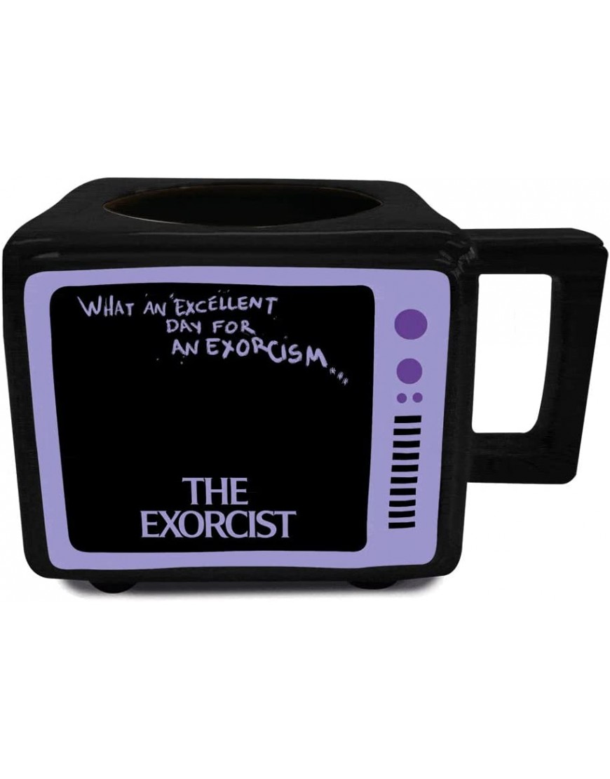The Exorcist Excellent Day Official Ceramic Retro TV Heat Changing Coffee Mug - BEWJV3K5