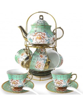 ruxinggu Juego de té de cerámica juego de té para adultos set de té para adultos set de té para café té y verde - BLAFLWN7