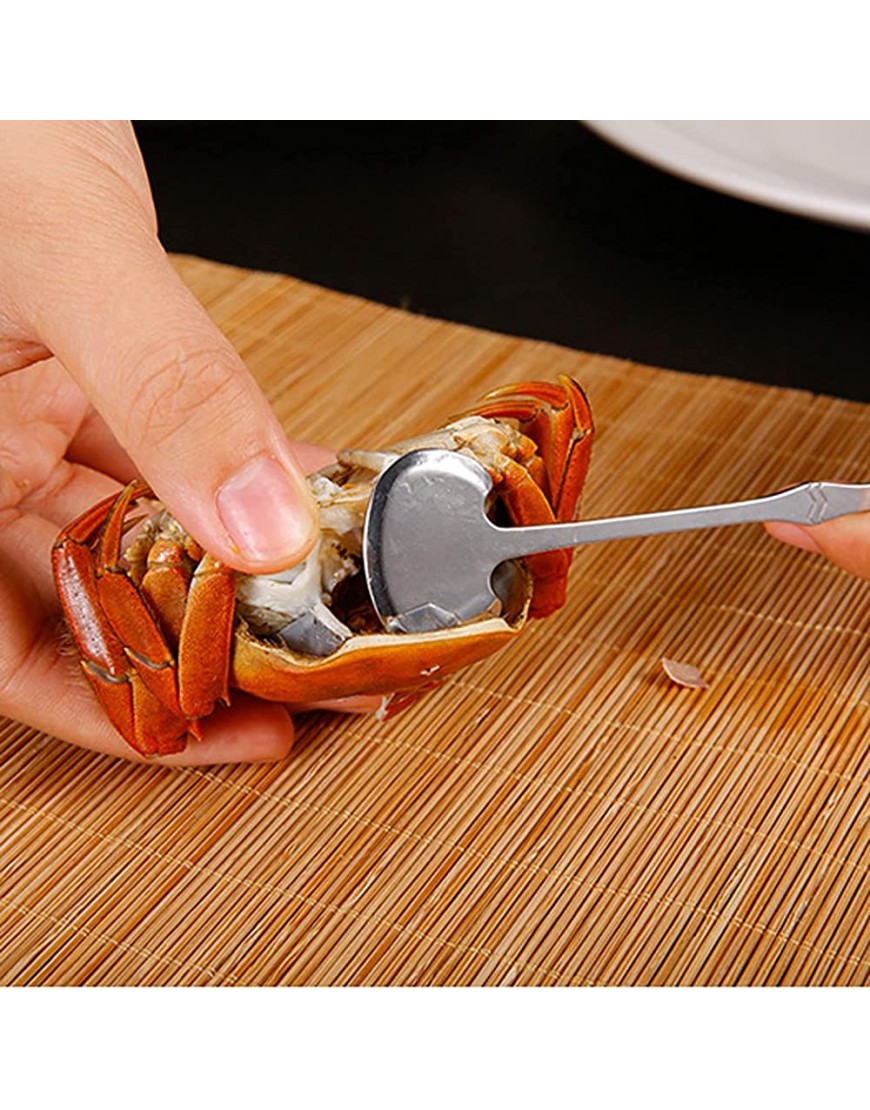 Conjunto de Herramientas de Mariscos Juego de herramientas de mariscos portátiles de 9 piezas Horquilla de cangrejo de cangrejo de cangrejo de cangrejo de cangrejo de cangrejo de cangrejo for los aman - BDZJBQKN