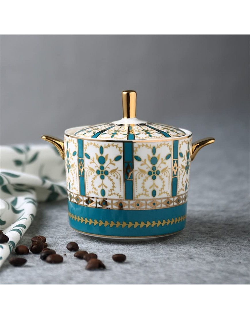 Juego de café y té de Estilo Europeo Juego de Tazas de té de la Tarde de cerámica británica Caja de Regalo para Regalo de Boda - BXQVYHJ1