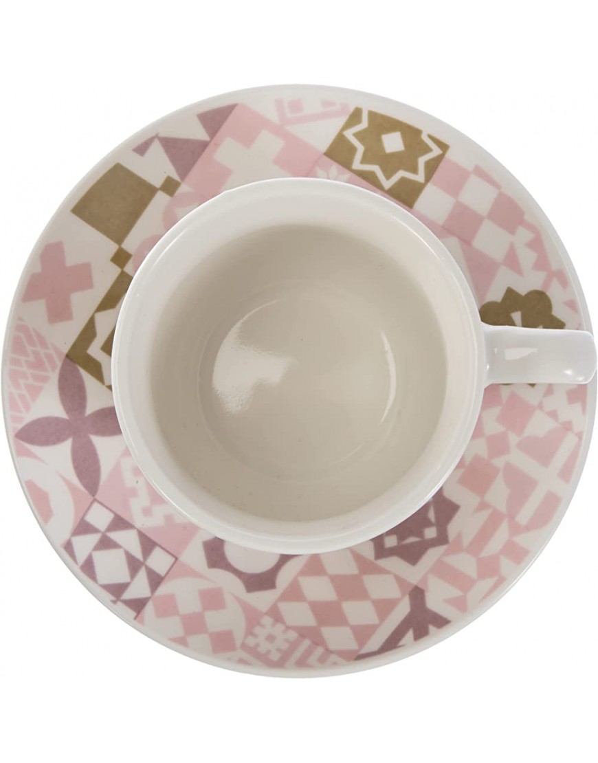 Tognana IR685345566 Medina Juego de 6 tazas de café con plato porcelana - BRMGHQV8